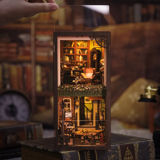 DIY 3D Detective Book Nook